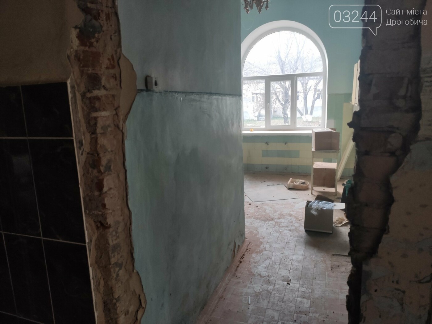 Дрогобицька міська лікарня №1 оновлює приймальне відділенн..., фото-6 Дрогобицька міська лікарня №1 оновлює приймальне відділення – стартував капремонт приміщення , фото-6