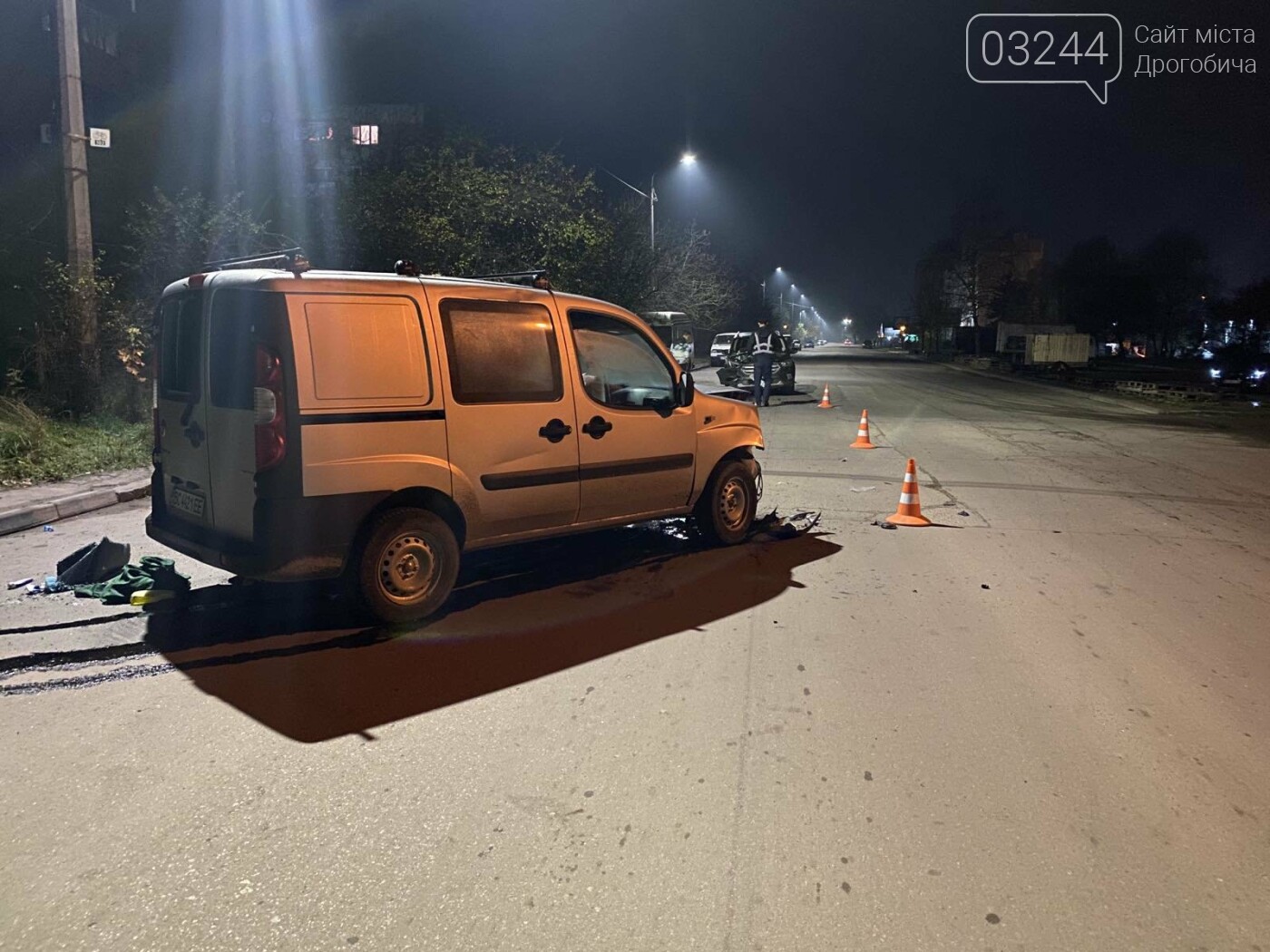 Нічна ДТП на Володимира Великого, - ФОТО, фото-2 Нічна ДТП на Володимира Великого, - ФОТО, фото-2