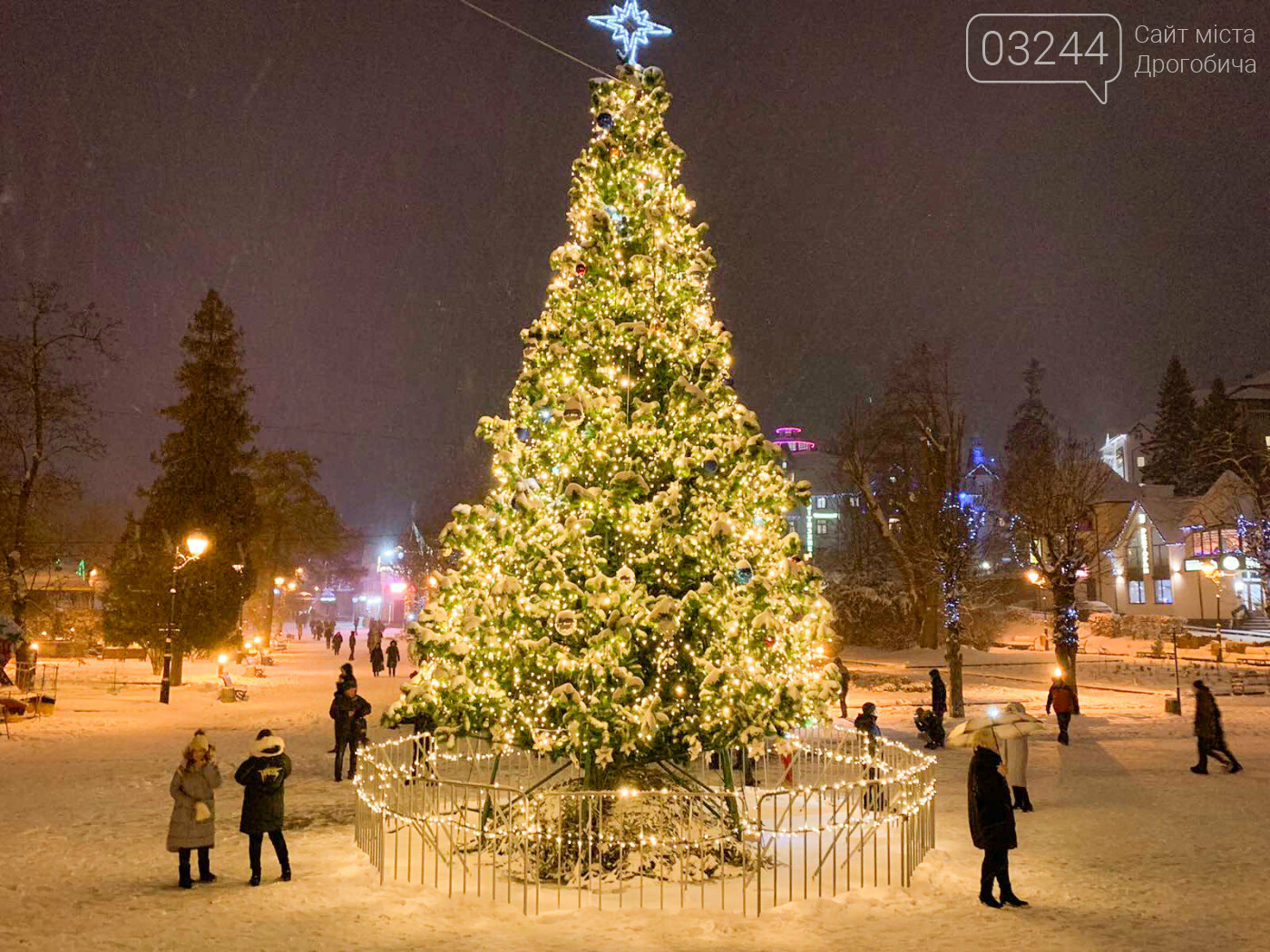 Головні новорічні ялинки Дрогобича, Трускавця та Борислава..., фото-2 Головні новорічні ялинки Дрогобича, Трускавця та Борислава готують до свят – вогні на них запалять 18 грудня , фото-2