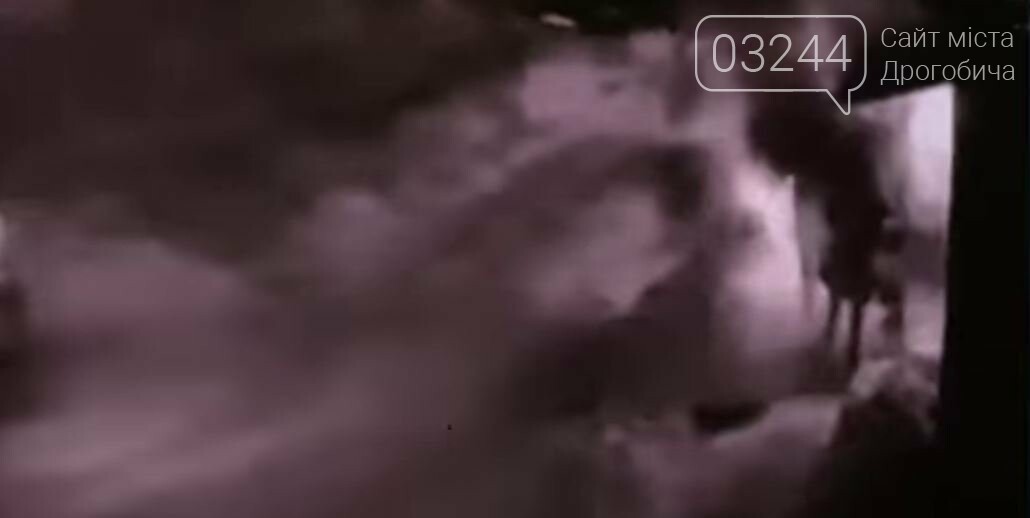 Момент вибуху / Скрін з відео Момент вибуху / Скрін з відео