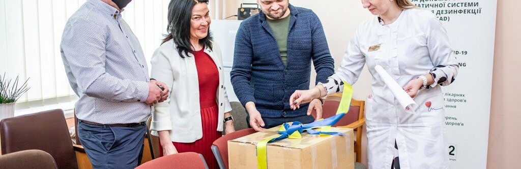 Стебницькій лікарні польські колеги передали озонатор Стебницькій лікарні польські колеги передали озонатор